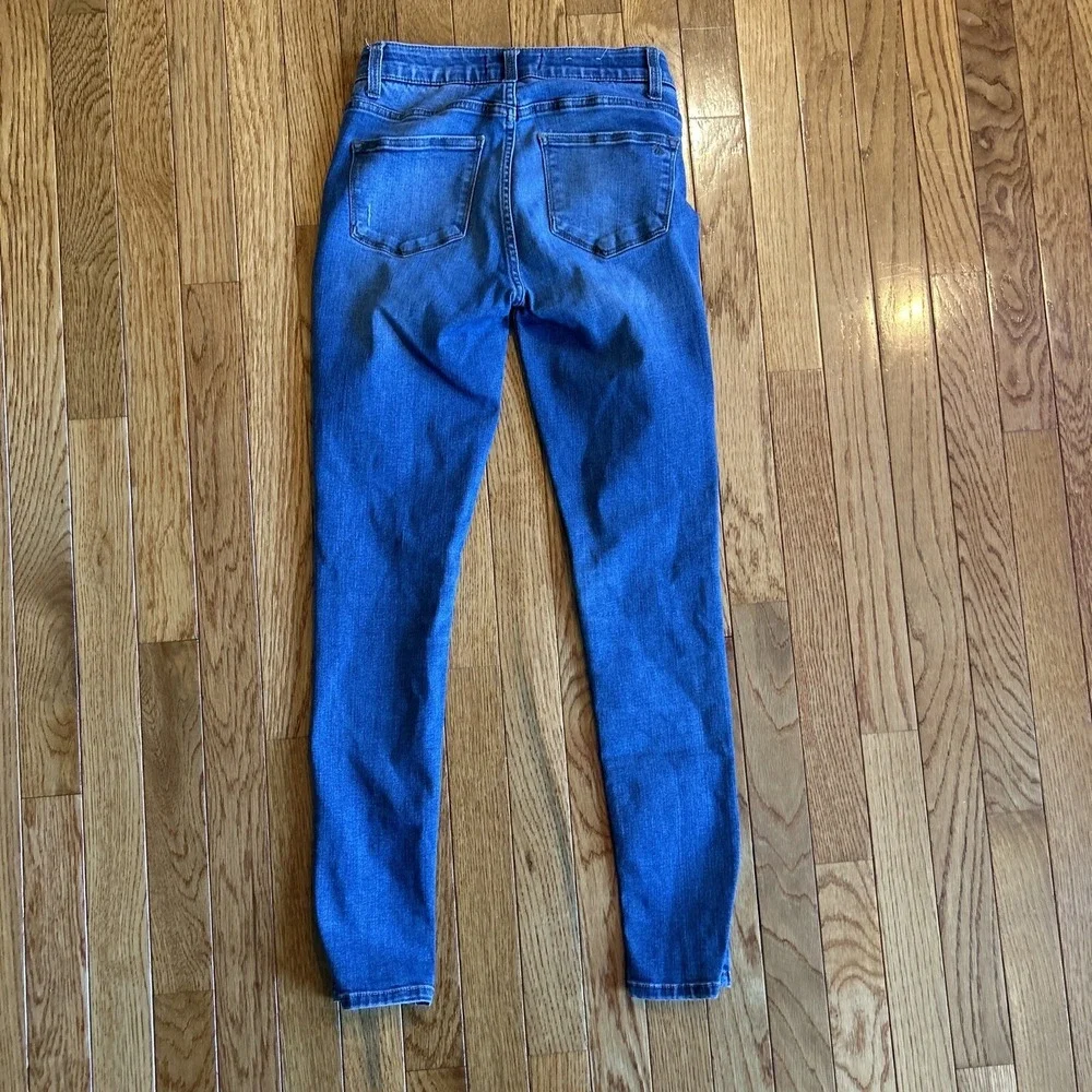 LulaRoe Womens Skinny Fit‎ Jeans Stretchy Waist Blue Size 24